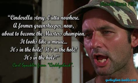 Image result for caddyshack quotes | Caddyshack quotes, Classic movie ...