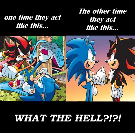 Sonic vs Shadow or Sonic friends with Shadow?? - Sonic the Hedgehog ...