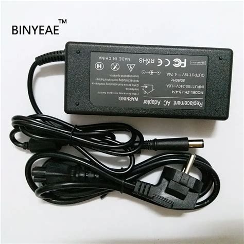 19V 4.74A 90W AC Power Adapter Charger for HP EliteBook 8560w 8760w ...