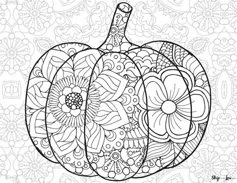 Pumpkin Coloring Pages Free Printable