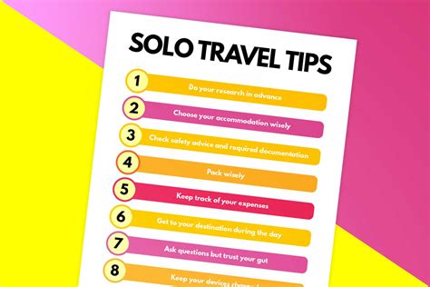 34 Solo Travel Tips You Need to Know - Nomad Paradise