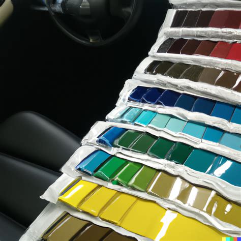 Different types of car paints