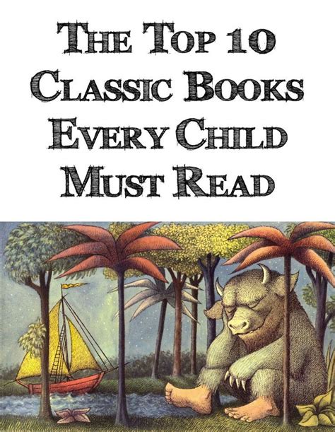 The Top 10 Classic Books Every Child Should Read | Classic books, Kids ...