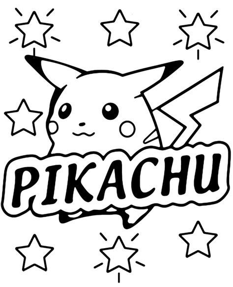 Pikachu Coloring Pages Free Printable Printable Chibi Coloring Pages ...