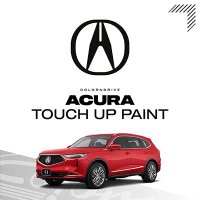 Acura Touch Up Paint | Find Touch Up Color for Acura | Color N Drive