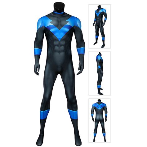 Nightwing Cosplay Costume Batman Under the Red Hood Richard Grayson ...