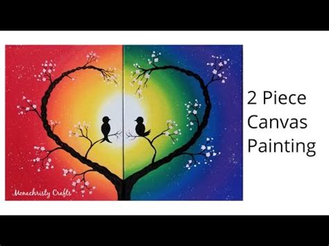 love painting ideas for beginners - Charlsie Dew