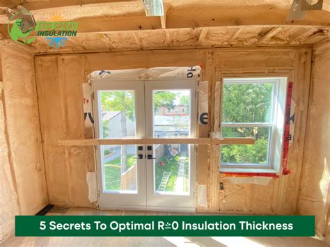 5 Secrets To Optimal R40 Insulation Thickness | Eco Spray Insulation