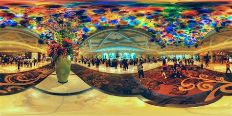 Bellagio Hotel Lobby with the Famous Chihuly Ceiling, Las … | Flickr