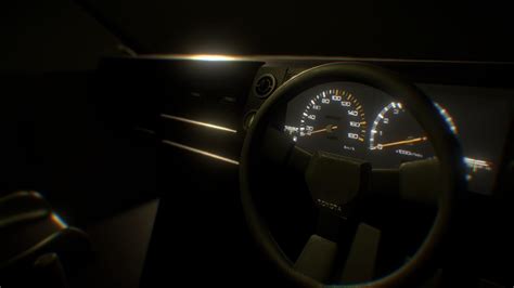 Interior: Toyota Sprinter Trueno AE86 - 3D model by Raanshboye [01c9e74 ...