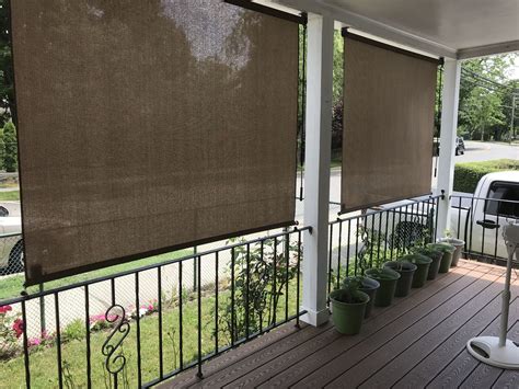 Coolaroo Outdoor Roller Shade Installation - Cool Product Testimonials ...