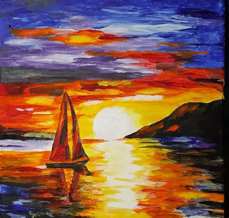 Sailing in the sunset - Braun Gallery