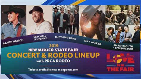 EXPO New Mexico announces State Fair 2019 concert and rodeo lineup, May ...