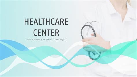 Healthcare Center Google Slides and PowerPoint Template