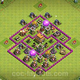 Clash Of Clans Town Hall Level 6 Best Defense Layout