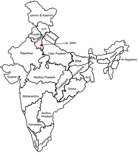 India Map Outline With States Sketch Coloring Page | Images and Photos ...