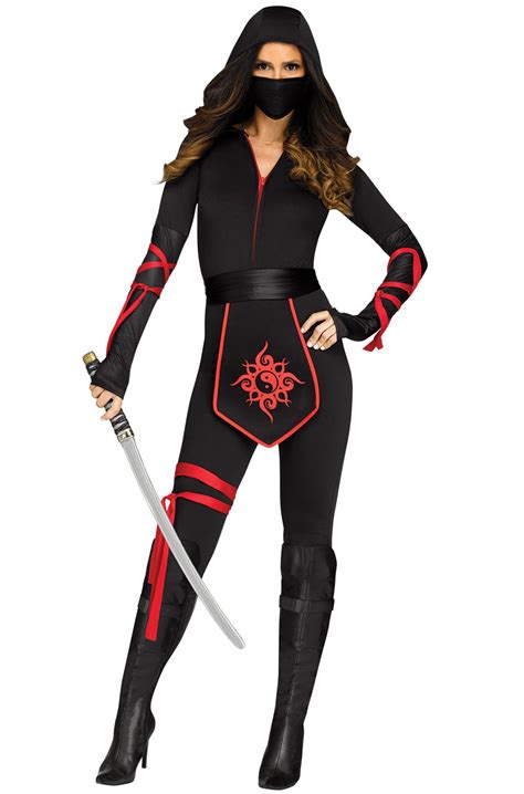 Sexy Ninja Warrior Adult Costume - PureCostumes.com