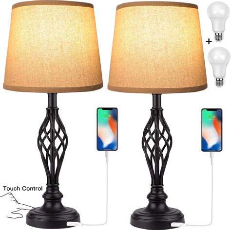 Touch Bedside Lamps Black at Merideth Murr blog