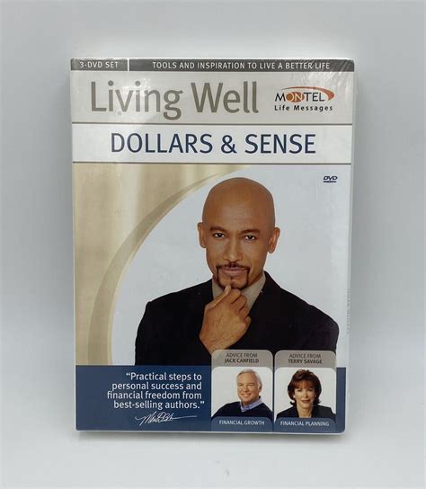 Montel Williams - Living Well: Dollars and Sense (DVD, 2007, 3-Disc Set ...