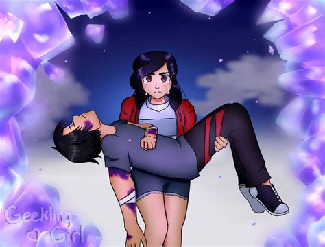 Aphmau Saving Aaron by GeeklingGirl in 2021 | Aphmau, Aphmau pictures ...