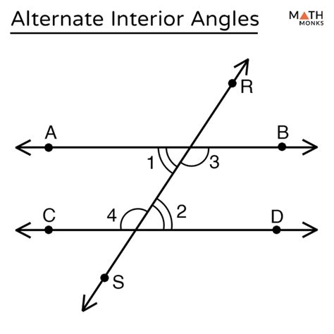 Alternate Interior Angles – Definition & Theorem with Examples