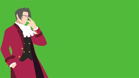 Miles Edgeworth Fan Art - 2560x1440 Wallpaper - teahub.io