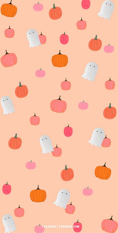 12 Fall Wallpaper Ideas : Ghost + Pumpkin 1 - Fab Mood | Wedding Color ...