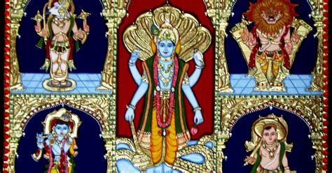 Dasavatharam - 10 incarnations of Vishnu