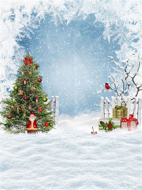 Snowy Christmas Backgrounds