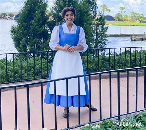 2021 WDW EPCOT princess belle meet and greet-2 - AllEars.Net