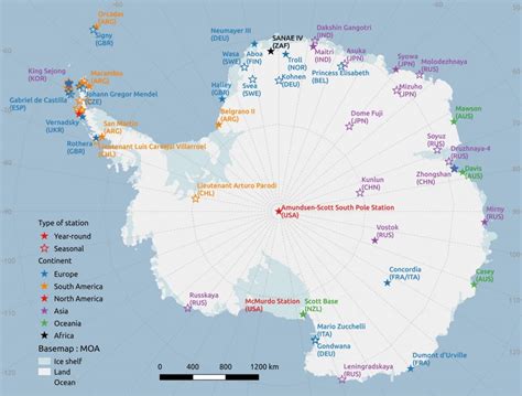 Map of the 82 Research Stations in Antarctica : r/MapPorn