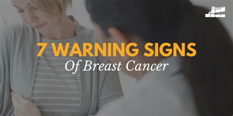 Breast Cancer Symptoms Early Signs