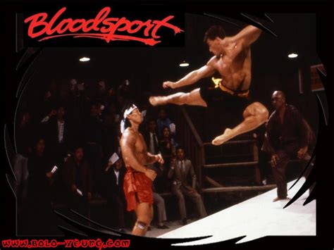 Bolo Yeung - Wallpapers for download - Wallpaper Bloodsport (with JCVD)