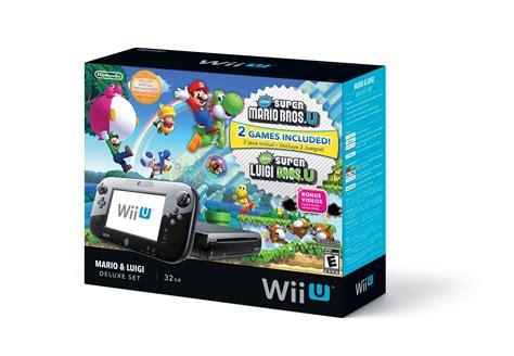 Mario and Luigi Wii U set to replace Nintendo Land bundle - Gematsu