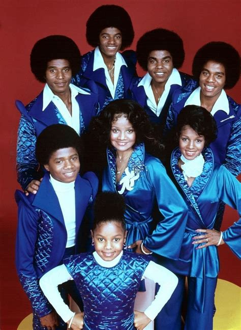 The Jackson Family: The Jacksons TV Show (L-R Jackie, Michael, Tito ...