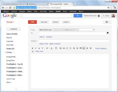 Old Compose for Chrome restores Gmail's old compose interface - gHacks ...