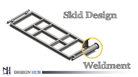 Industrial Equipments Skid Design |Solidworks Tutorials| Design Hub ...