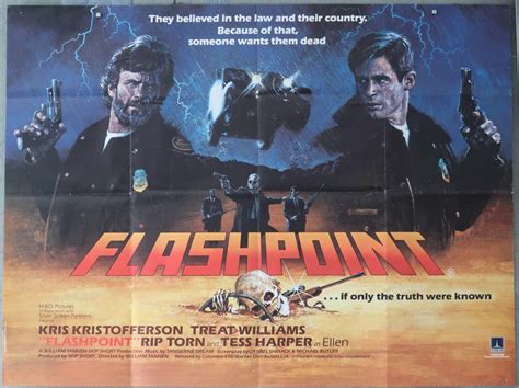 Flashpoint Original Movie Poster UK quad 40"x30" - Simon.Dwyer - a fast ...