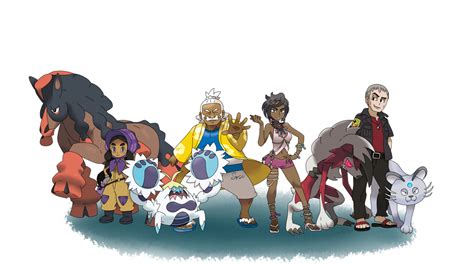 Kahunas of Alola! by iSuisei on DeviantArt