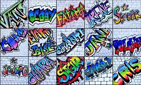 Name in Graffiti style (Arte a Scuola) | Graffiti names, Graffiti art ...