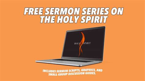 Free Sermon Series on the Holy Spirit - For Ministry Resources