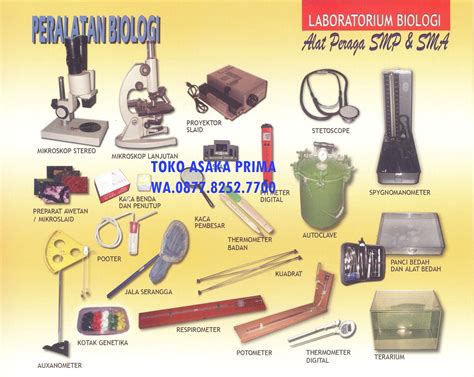 RAB Alat Laboratorium Biologi SMK 2018 - brosur HARGA ALAT PERAGA IPA ...