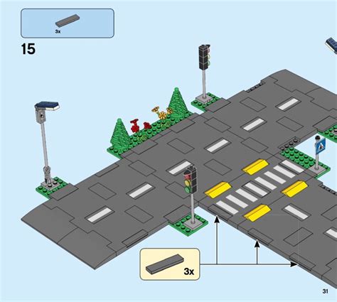 LEGO 60304 Road_Plates Instructions, City - Road Plates