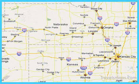 Map of Lincoln Nebraska - TravelsMaps.Com