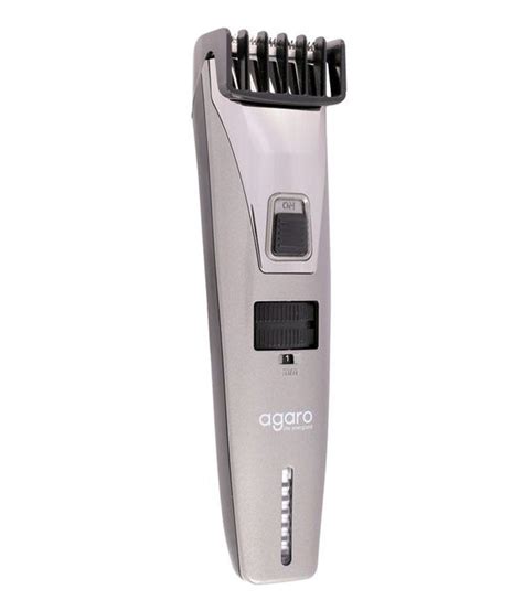 Agaro Hair & Bread Trimmer (MT-5099) Trimmers Grey - Buy Agaro Hair ...