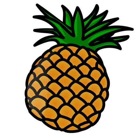 Pineapple clip art free free clipart images - Cliparting.com