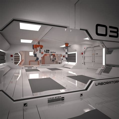 3D MODEL: https://www.turbosquid.com/3d-models/3d-futuristic-interior ...