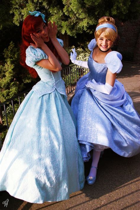 Ariel and Cinderella | Disney princess dresses, Disney dresses, Walt ...