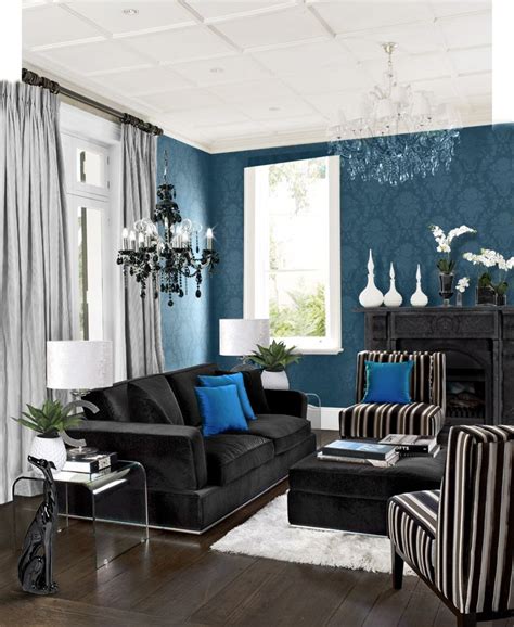 Lounge Colour Schemes With Black Sofa