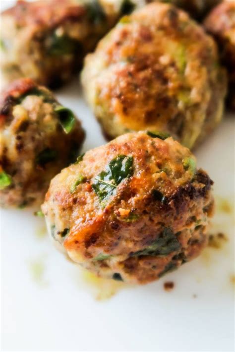 Healthy Turkey Meatballs Recipe Without Breadcrumbs | Low Carb Dinner ...